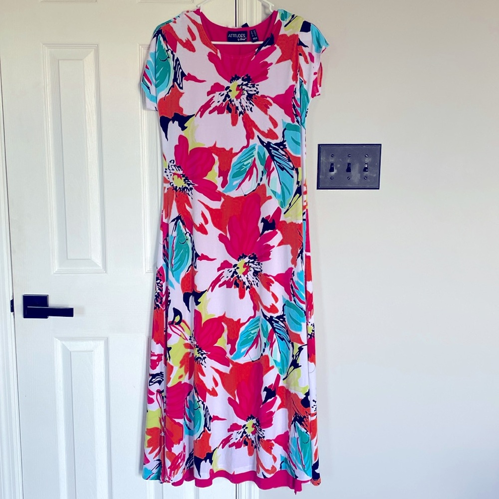 NWT Attitudes by Renee 2 piece Maxi Dress